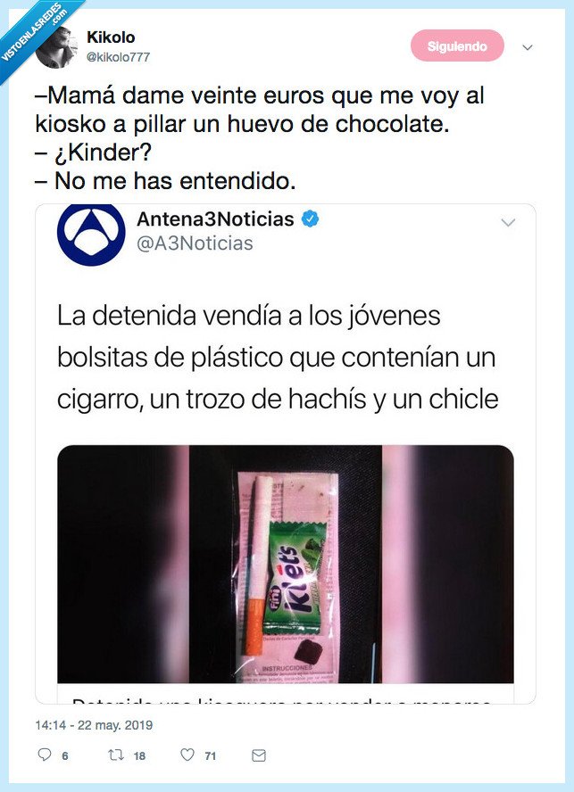 españa,quioscos,cigarros,tabaco,drogas,packs,chicles,ventas