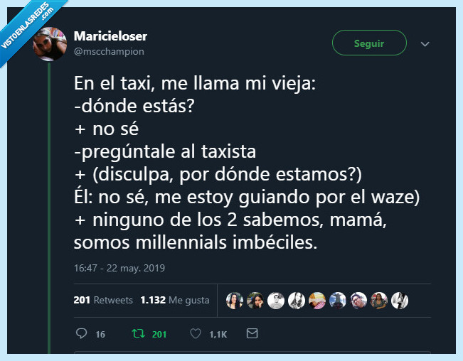 taxi,waze,millenials
