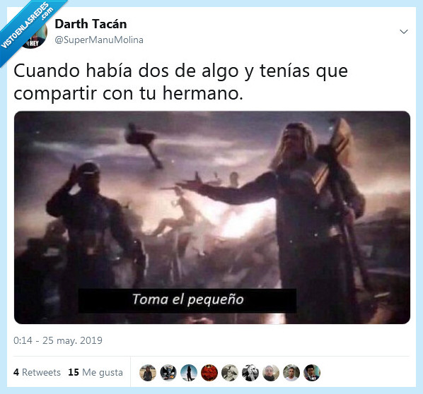 compartir,dos,pequeño,hermano