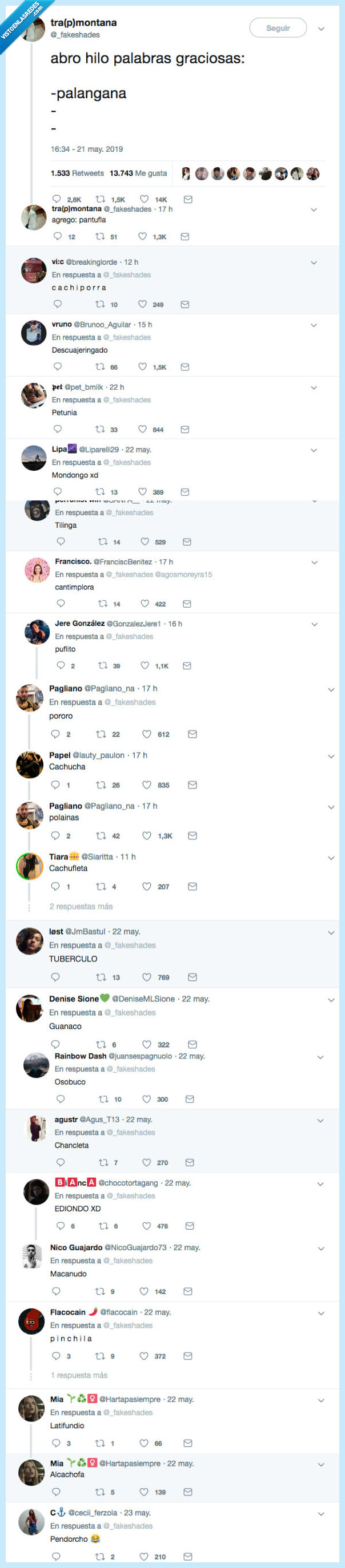 518356 - El hilo de las palabras más graciosas del castellano, por @_fakeshades