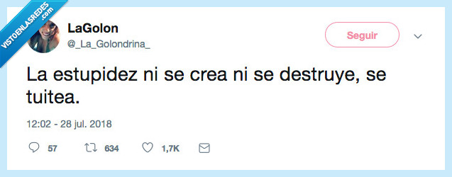 estupidez,tweet