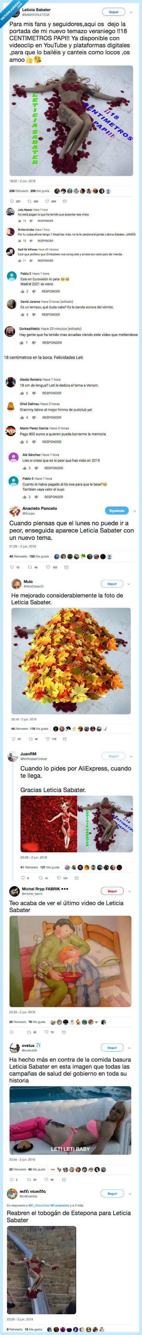 518753 - Leticia Sabater ha sacado un nuevo tema