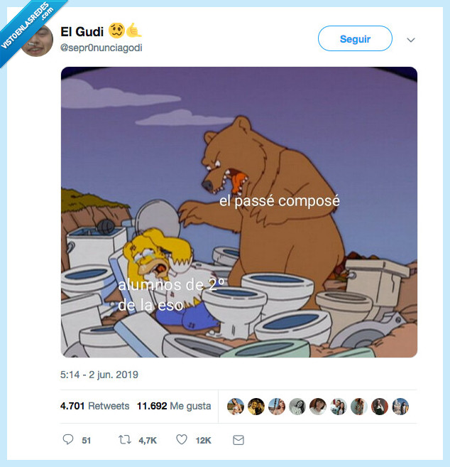 difiil,aprender,passé compose