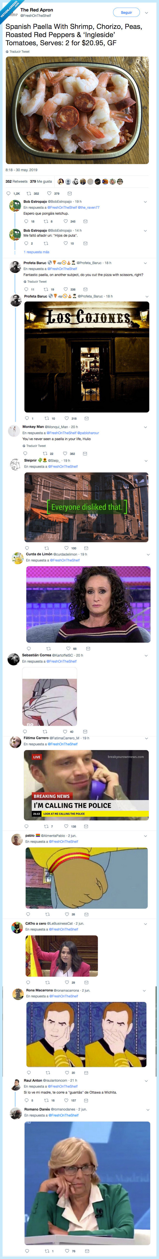 paella,canadá,fiesta meme