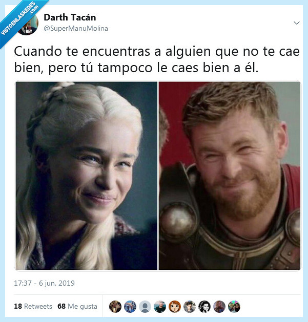 encontrar,alguien,caer bien,daenerys,thor