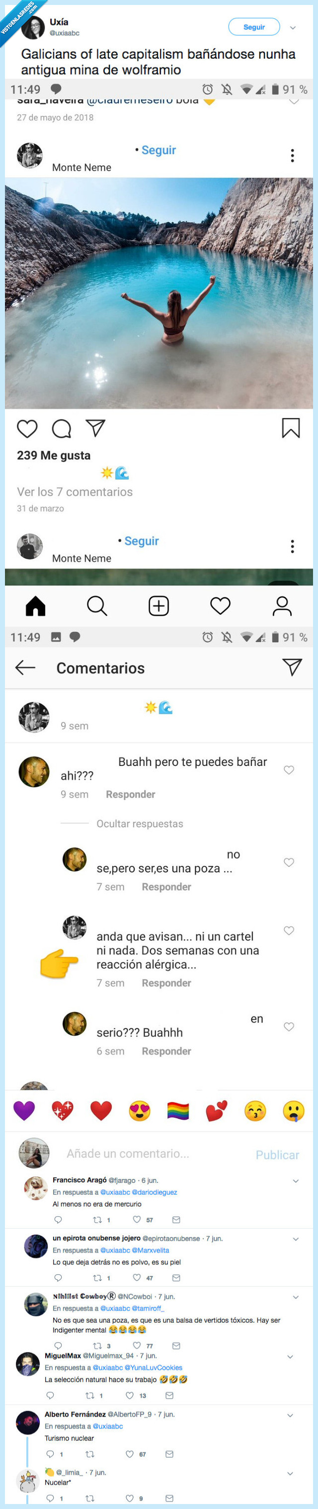 galicia,gallegos,vertidos tóxicos,balsa,verter