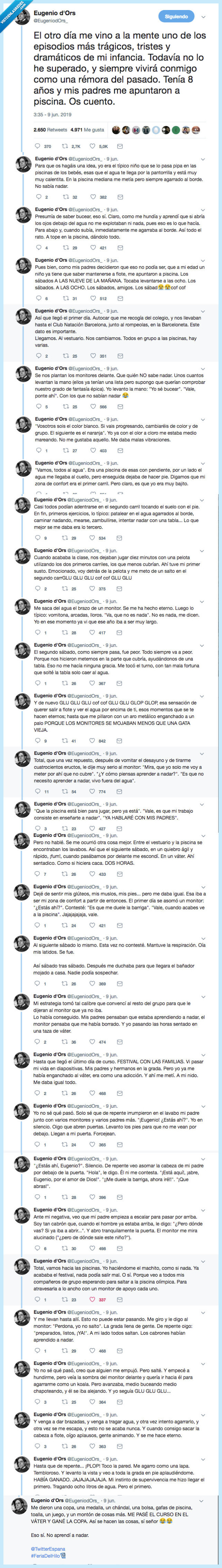 hilo,eugenio d'ors,nadar,anecdota,divertida