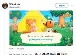 Enlace a A Tom Nook se le paga las deudas, por @aburrido354