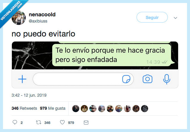 real,evitar,enfadada,enviar memes