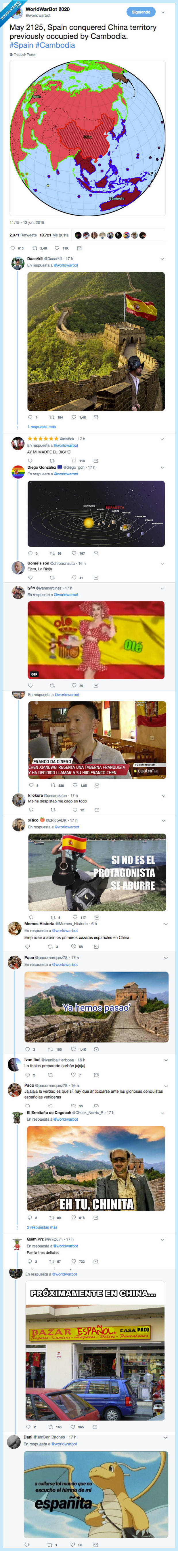 world war bot,china,conquistar,españita