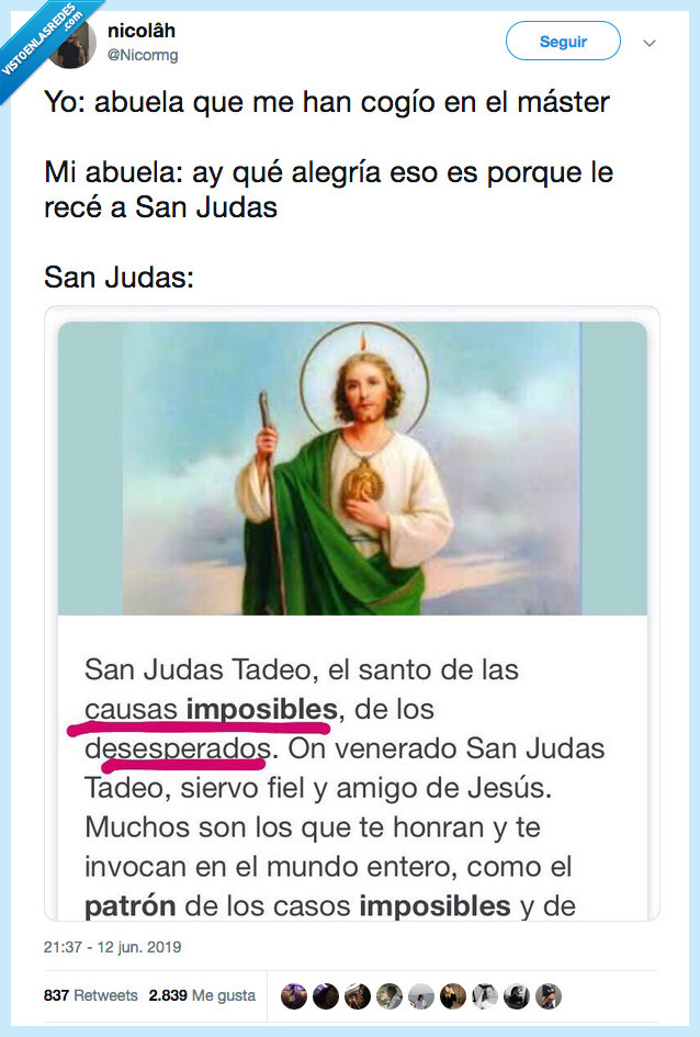 abuela,fe,en ti,master,judas