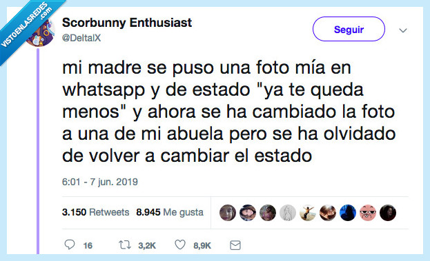 faltar,menos,madre,abuela,whatsapp,estado whatsapp