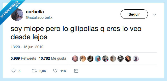 lentillas,miope,lejos