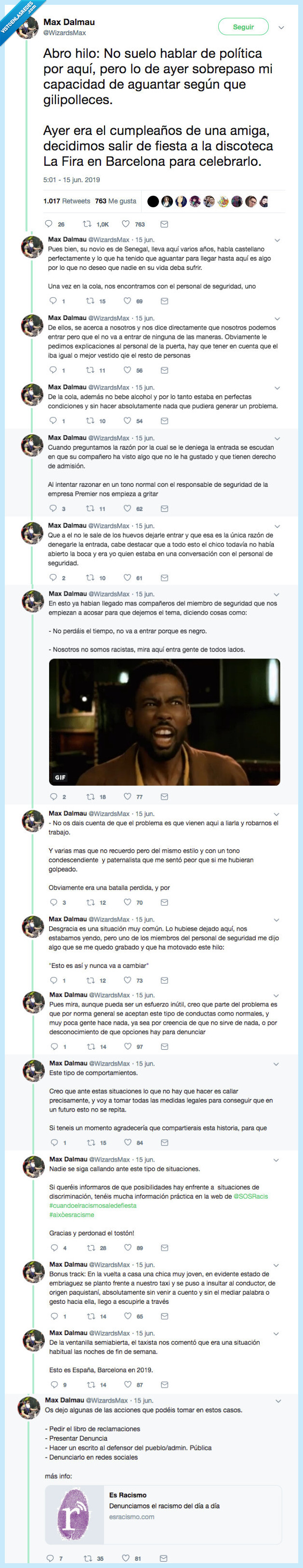 racismo,caso,denuncia,barcelona