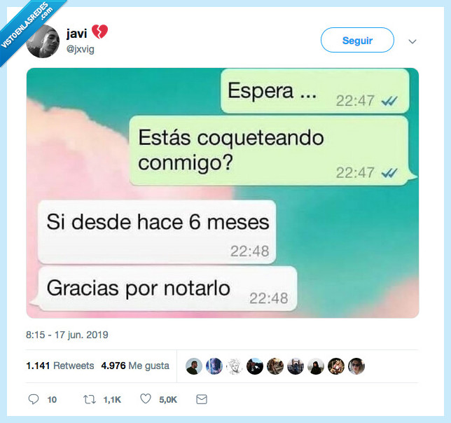 ligando,enterar,coquetear