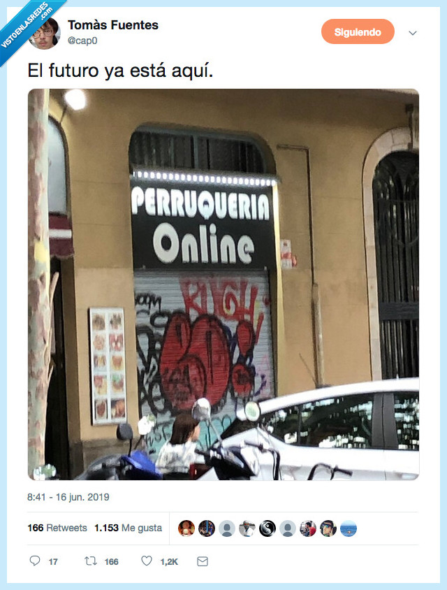 peluquería,futuro,online