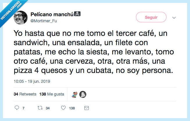 cafes,persona,despertar,cubata,siesta,pizza