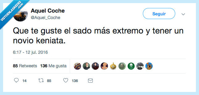 keniata,sado,extremo,chiste malo