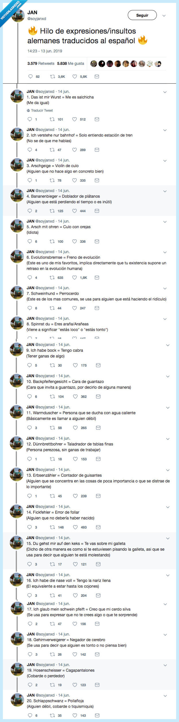 insultos,alemanes,traducidos,español