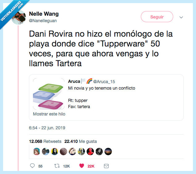 dani rovira,taper,tupperware,monologo