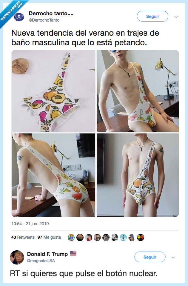 apretar,petar,ba&ntilde;ador,tendencia