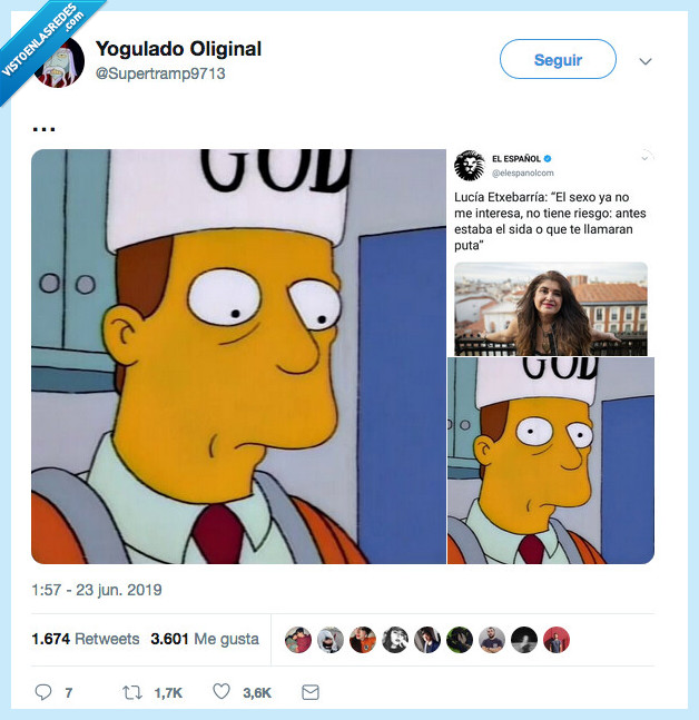 lucía etxebarría,acuestate,simpsons