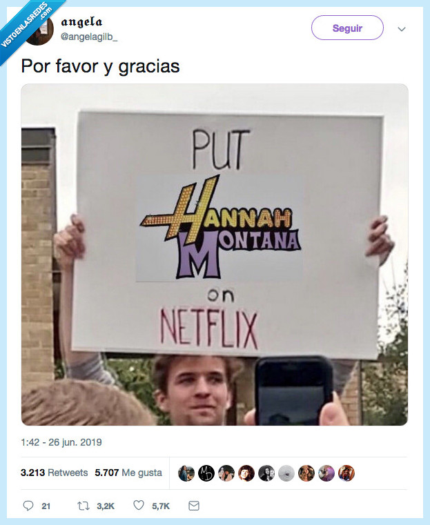hannah montana,netfliz