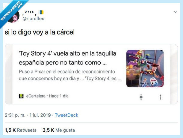 toy story,decir,carrero blando,volar alto