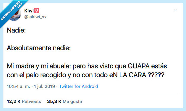 abuela,madre,todo el mundo,cara despejada