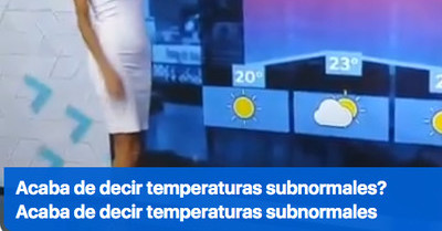 521121 - La chica del tiempo tiene que lavarse la boca con jabón, por @Alainn_2