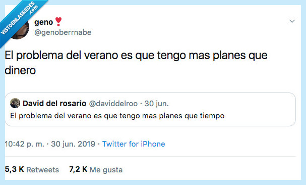 problema,verano,planes,dinero