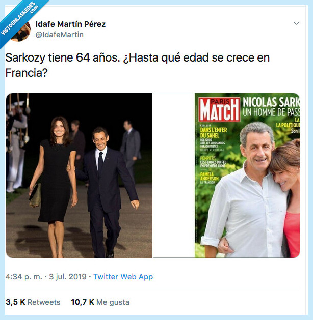 sarkozy,carla bruni,crecer,ridiculo
