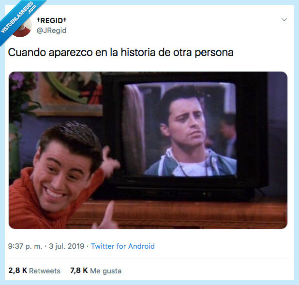 importante,stories,joey meme
