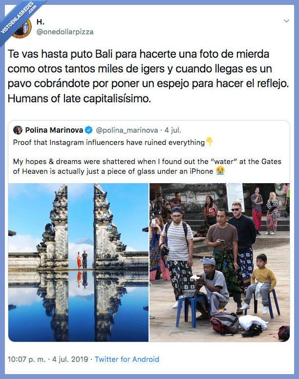 no me lo esperaba,bali,igers,espejo
