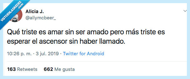 triste,amar,ascensor,no hay nada