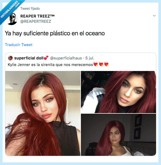 kylie,jenner,plastico,ariel