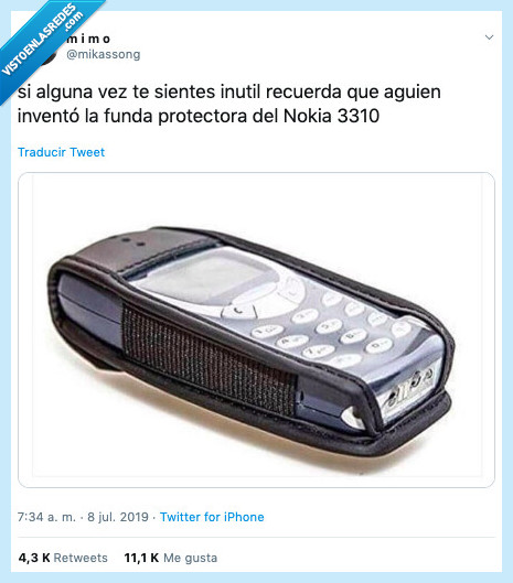 recordar,nokia,3310,funda