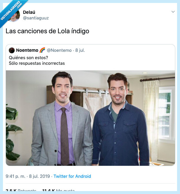 gemelos,canciones,lola indig,todas iguales