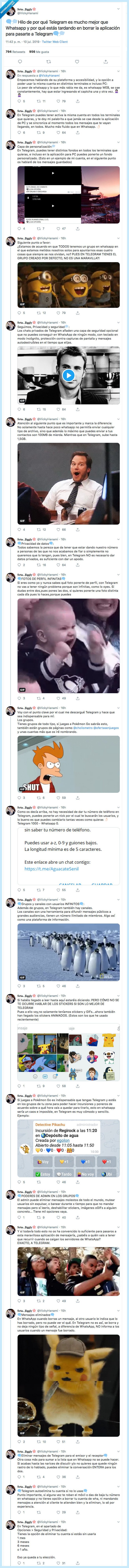 telegram,whatsapp,mejor