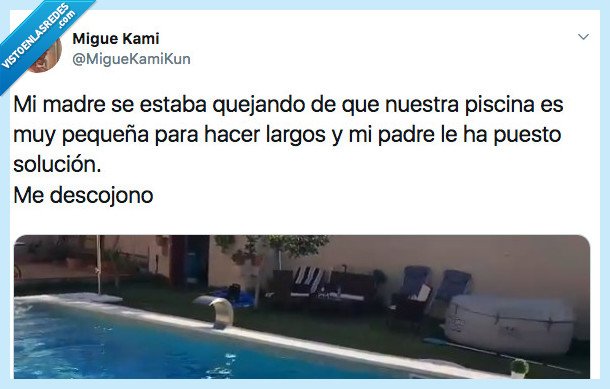 522046 - El padre de este chico vive en 2270 solucionando los problemas de su madre con la piscina de un plumazo, por @MigueKamiKun
