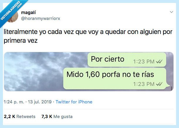 bajitos,porfa,medir,primera vez