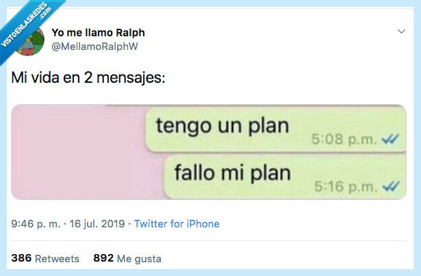 vida,mensajes,plan,fallo