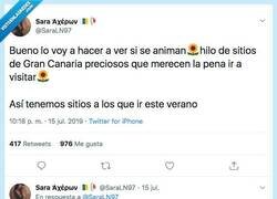 Enlace a Si estas vacaciones vas a Gran Canaria te interesa esto, y si no también aunque sea para morite de envidia, por @SaraLN97