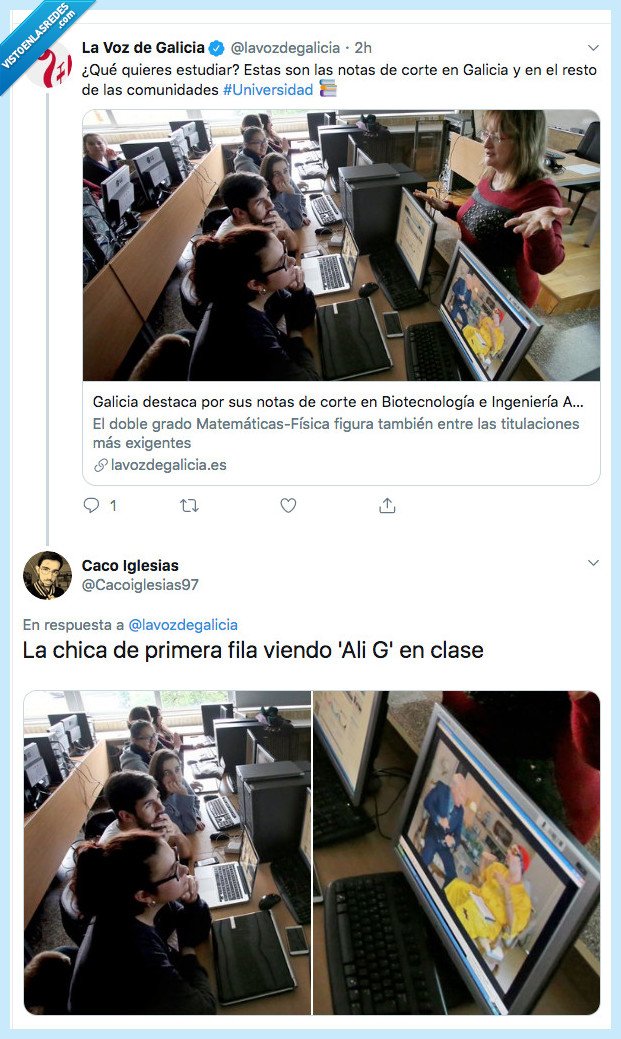 clase,ali g,galicia,notas de corte