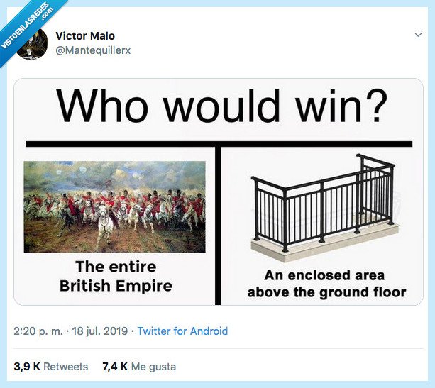 ganar,british empire,balconing,quien gana