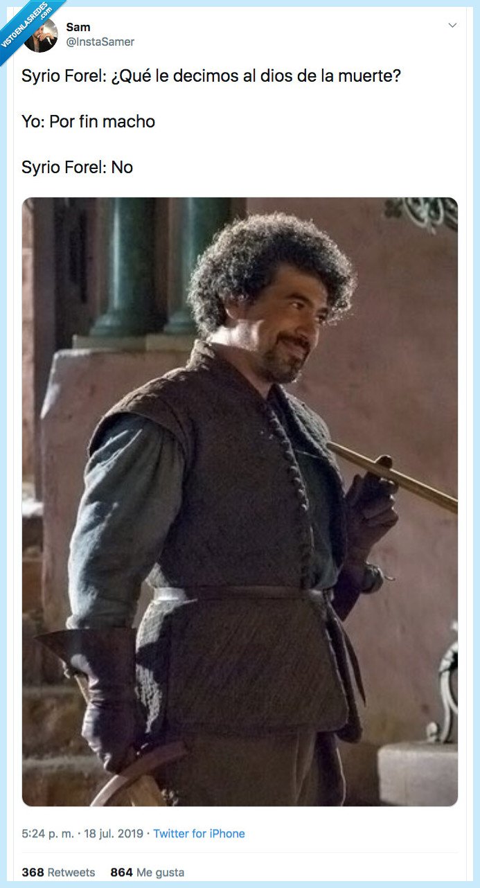 syrio,not today,dios de la muerte