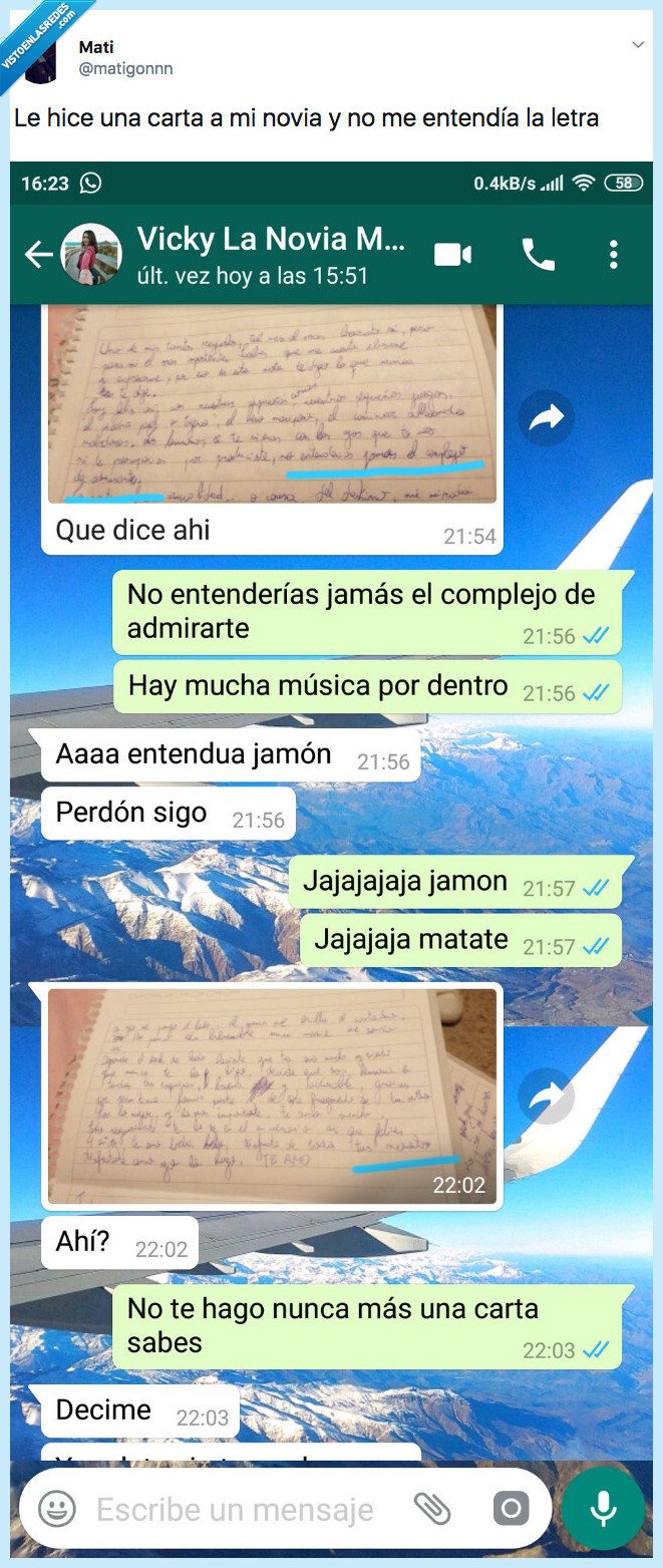 carta,noticia,letra,entender