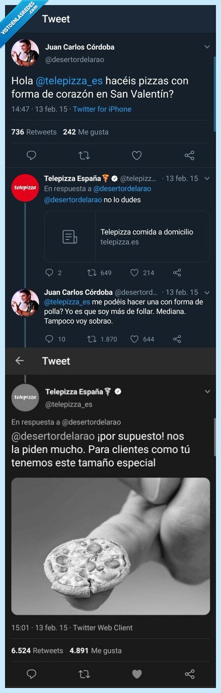 telepizza,pasó,historia,internet