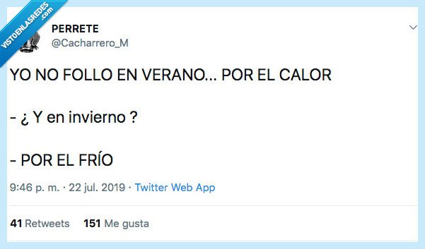 verano,invierno,hacer nunca