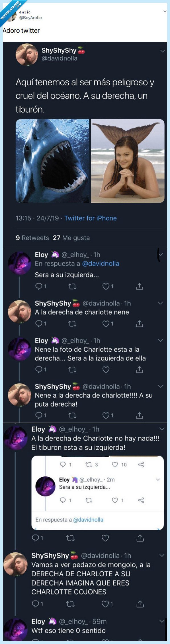 twitter,h2o,sirena,derecha,izquierda